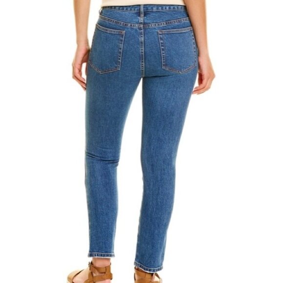 Something Navy High-Waist Straight Jean - Picture 2 of 4